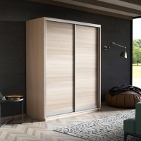 Шкаф-купе Экспресс, 2дв.-ДСП, 140х60х220, Ясень шимо светлый