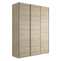 Шкаф-купе Прайм 3дв.-ДСП/доводчики, 180х57х230, Сонома