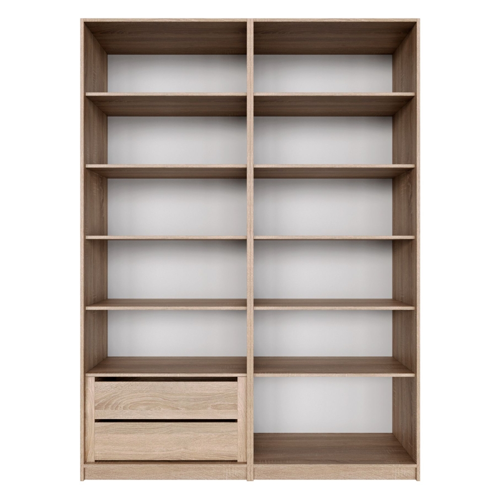 Распашной шкаф Локер 800+800 "Push to Move"/Правый Сонома