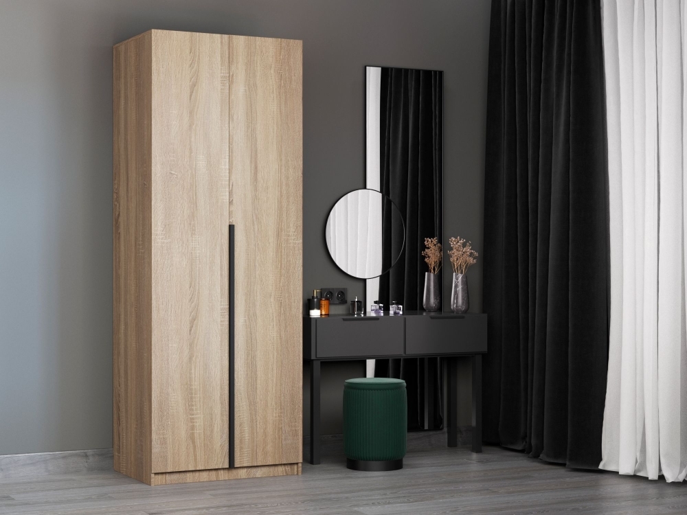 Шкаф распашной Локер "Распашной"/доп. полки + модуль 80х220х53