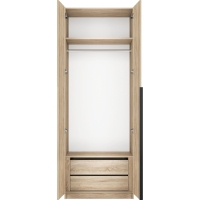 Шкаф распашной Локер "Распашной" + модуль 80х220х53