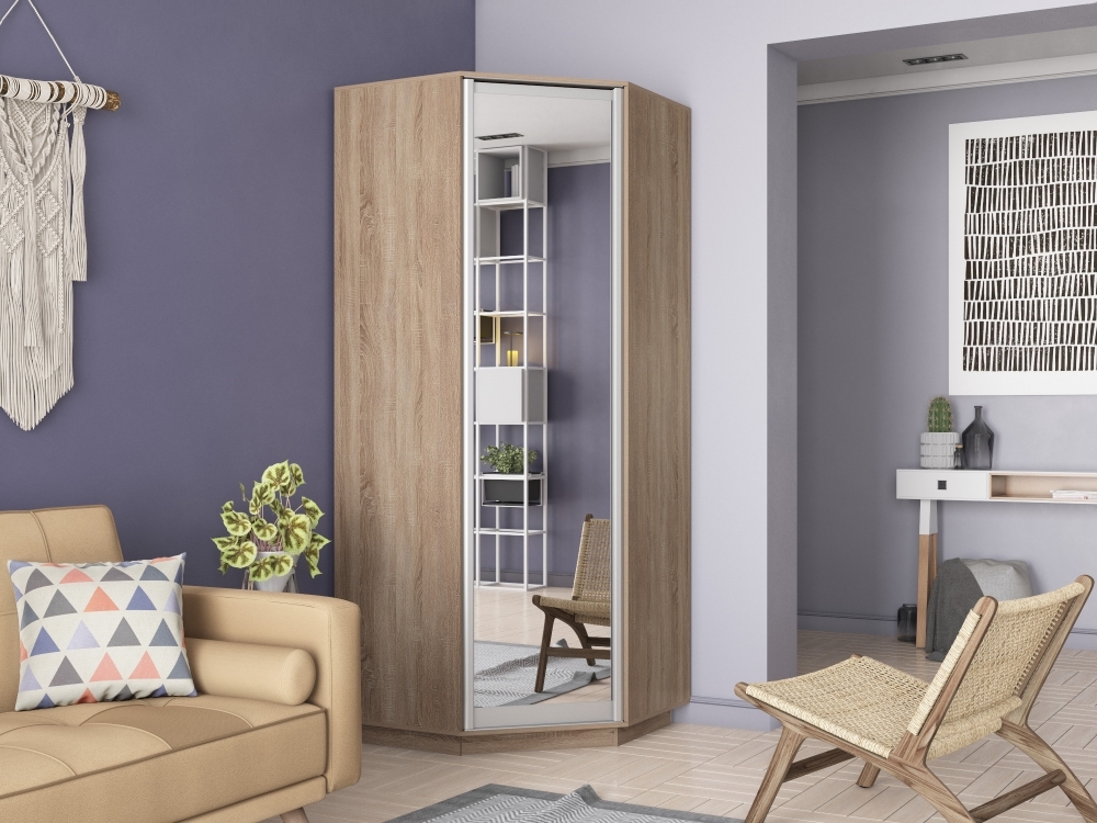 Шкаф распашной Распашной Угловой Экспресс 90х90х240 см