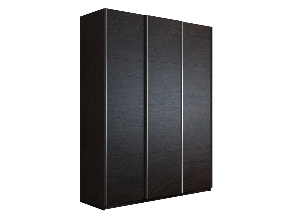 Шкаф-купе Прайм 3дв.-ДСП/доводчики, 180х57х230, Венге