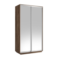 Шкаф-купе Экспресс Хит, 2дв.-зеркала, 120х60х220, Крафт табачный
