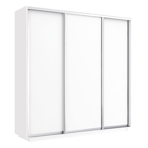 Шкаф-купе Экспресс 3дв.-ДСП, 210х45х240, Белый снег