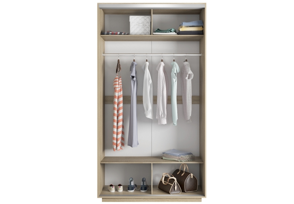 Шкаф-купе Экспресс Хит, 2дв.-ДСП, 120х60х220, Сонома