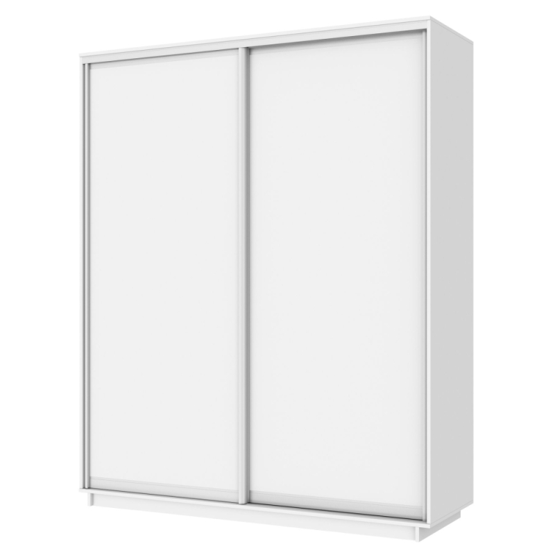 Шкаф-купе Экспресс, 2дв.-ДСП, 180х60х220, Белый снег