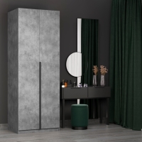 Шкаф распашной Локер "Распашной"/доп. полки + модуль 80х220х53