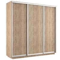 Шкаф-купе Экспресс 3дв.-ДСП, 240х60х240, Сонома