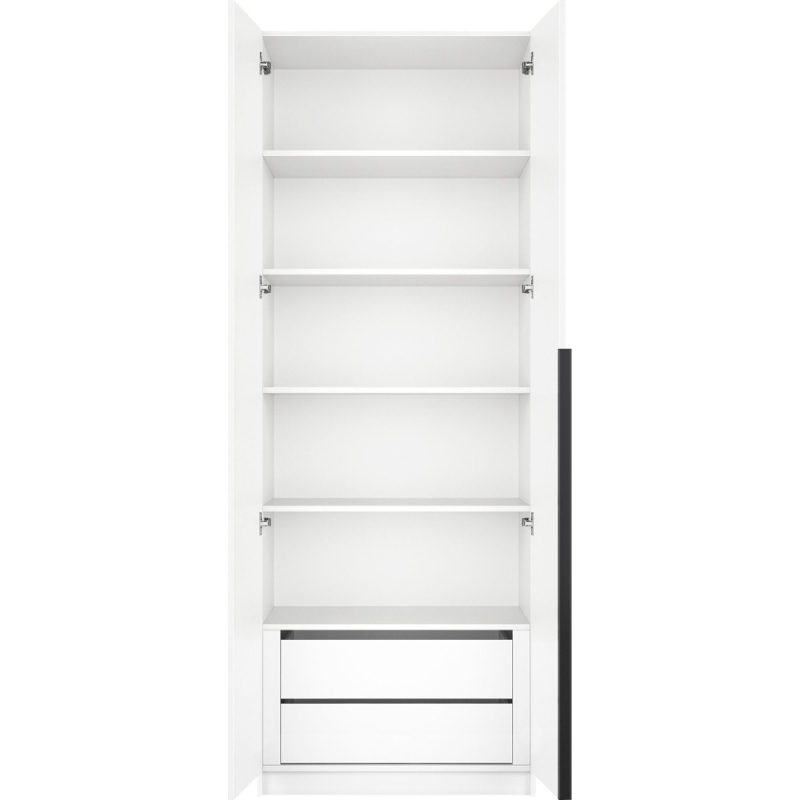 Шкаф распашной Локер "Распашной"/доп. полки + модуль 80х220х53