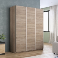 Шкаф-купе Прайм 3дв.-ДСП, 210х57х230, Сонома