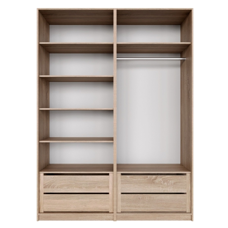 Распашной шкаф Локер 800+800 Сонома