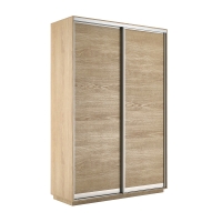 Шкаф-купе Экспресс, 2дв.-ДСП, 140х45х220, Сонома