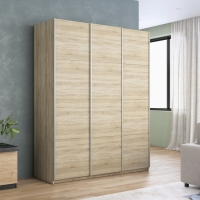 Шкаф-купе Прайм 3дв.-ДСП/доводчики, 180х57х230, Сонома