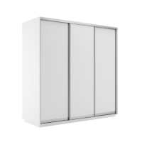 Шкаф-купе Экспресс 3дв.-ДСП, 180х60х220, Белый снег