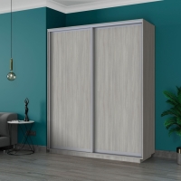 Шкаф-купе Экспресс, 2дв.-ДСП, 180х60х220, Ясень шимо светлый