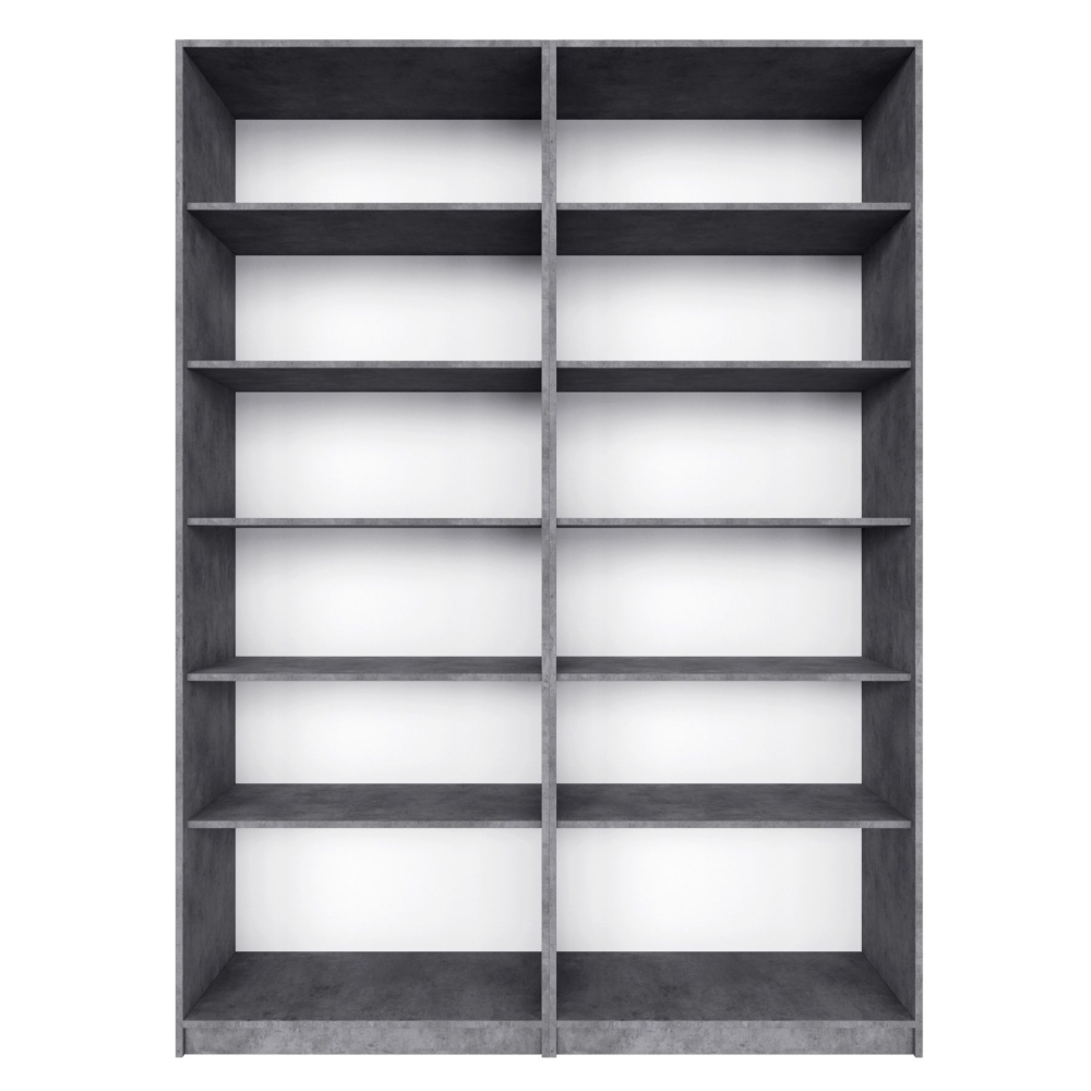 Распашной шкаф Локер 800+800 (Распашной) Бетон