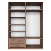 Распашной шкаф Локер 800+800 (Распашной) Крафт табачный