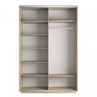 Шкаф-купе Экспресс, 2дв.-Зеркала, 120х60х240, Сонома