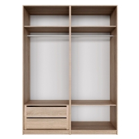 Распашной шкаф Локер 800+800 Сонома