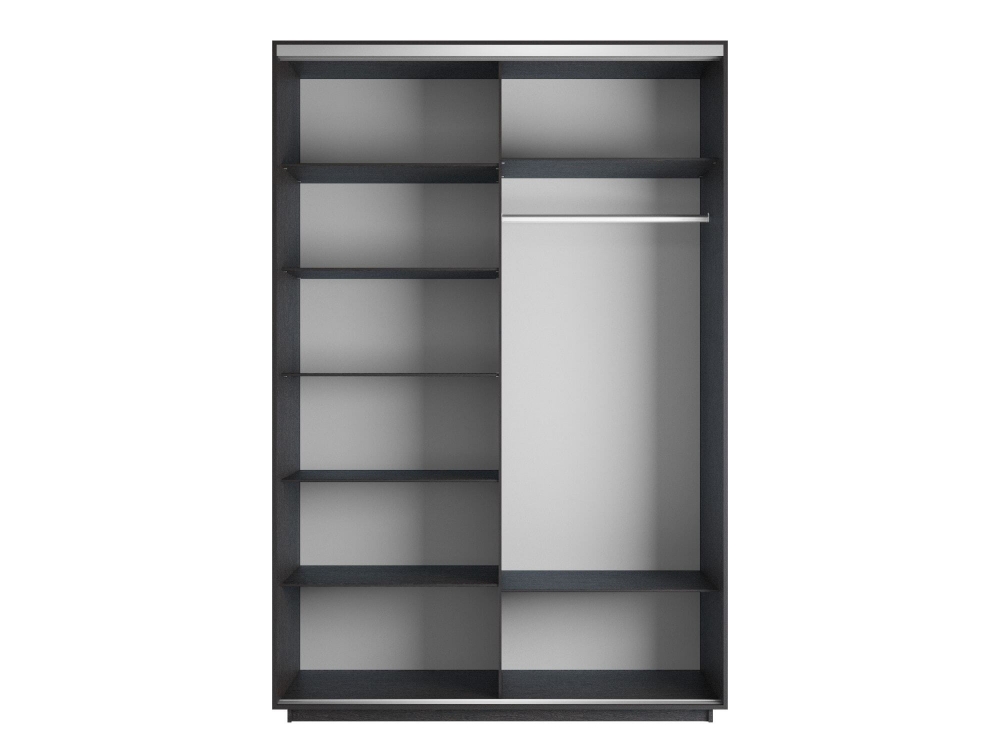 Шкаф-купе Экспресс, 2дв.-Зеркала, 120х60х240, Венге