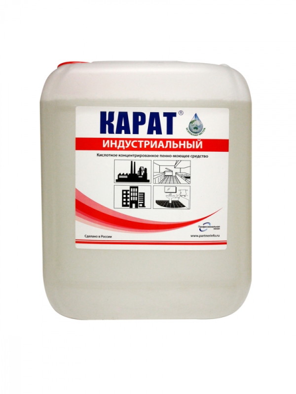 Карат Индустриальный для уборки ванной комнаты и туалета / антиржавчина / 5 л