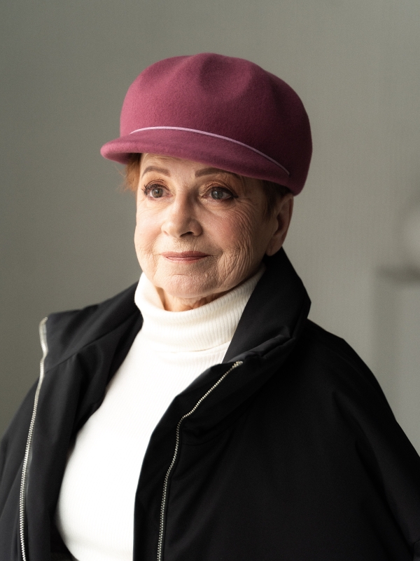 Кепка женская теплая, шерсть, берет шерстяной