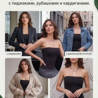 ТОП трикотажный женский на каждый день под жакет Вишневый x 44