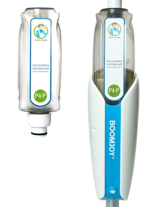 Швабра-полотер с распылителем Spray Mop Premium, алюминиевая платформа 50 см, P4-P, Boom