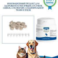 Добавка для суставов и костей собак и кошек Canina (Канина) Canhydrox GAG (Канина Кангидрокс ГАГ), 60 таблеток, 100 г