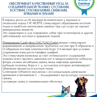 Добавка для суставов и костей собак и кошек Canina (Канина) Canhydrox GAG (Канина Кангидрокс ГАГ), 60 таблеток, 100 г